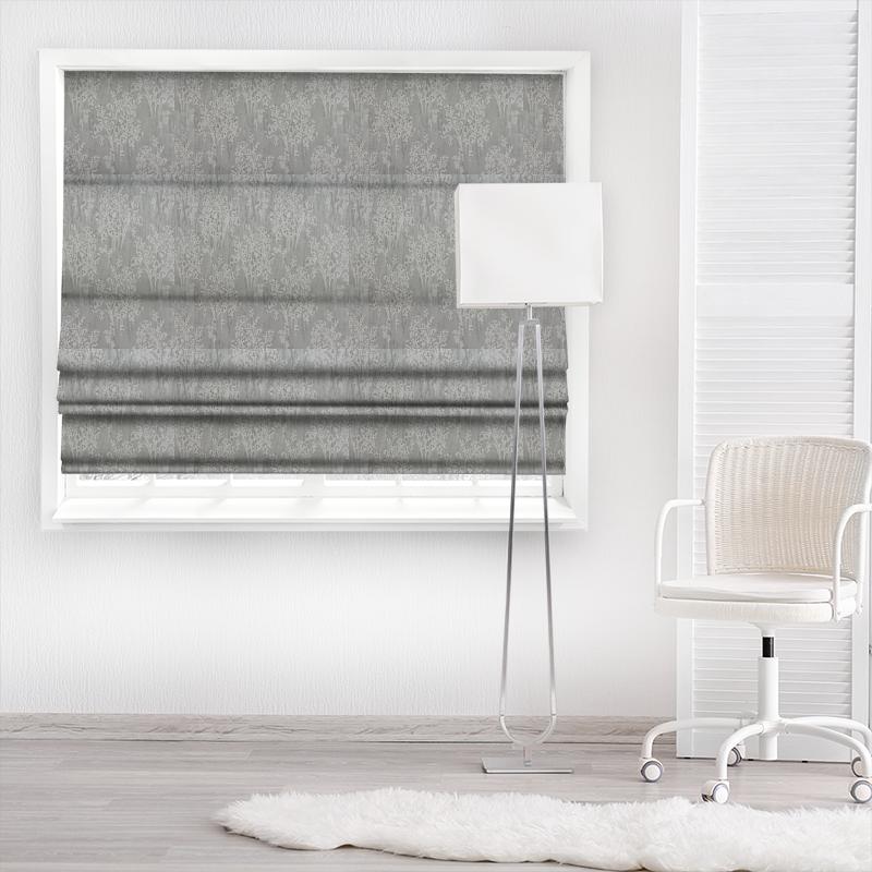 Fryetts Renaissance Chantilly Seafoam Made To Measure Roman Blind