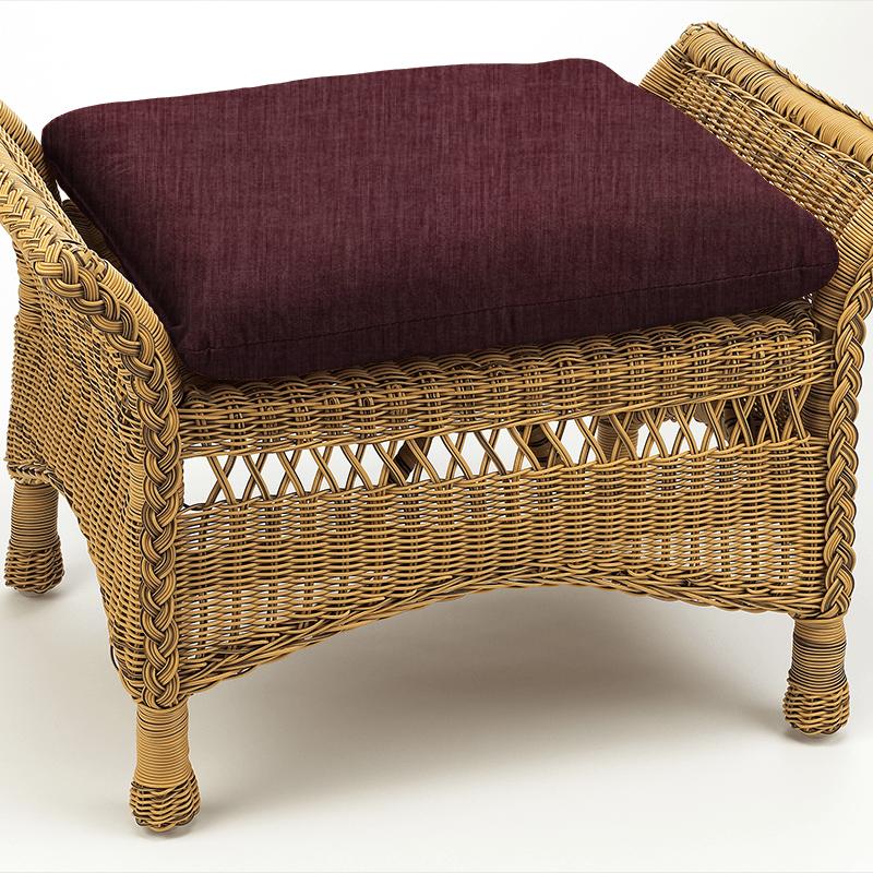Fryetts Renaissance Monza Grape Box Cushion