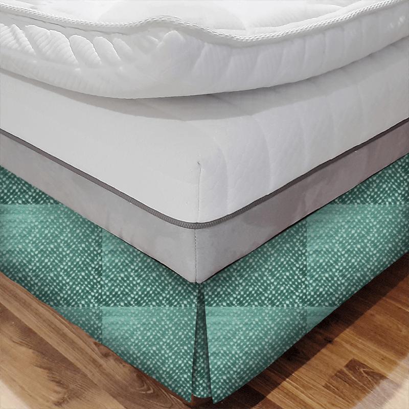 Prestigious Textiles Elysium Magma Teal Bed Base Valance