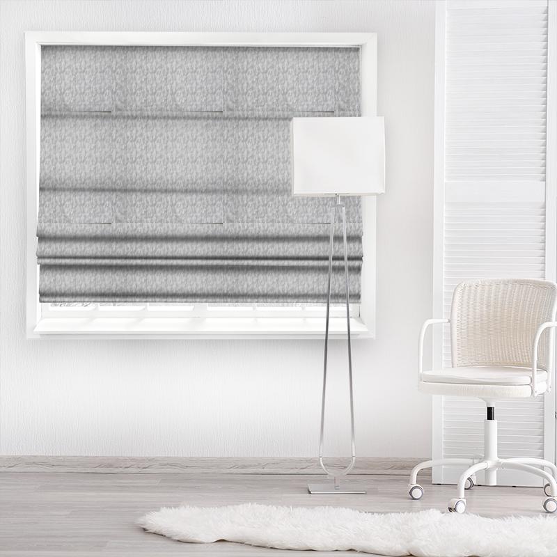 Prestigious Textiles Cascade Arlo Chrome Made To Measure Roman Blind