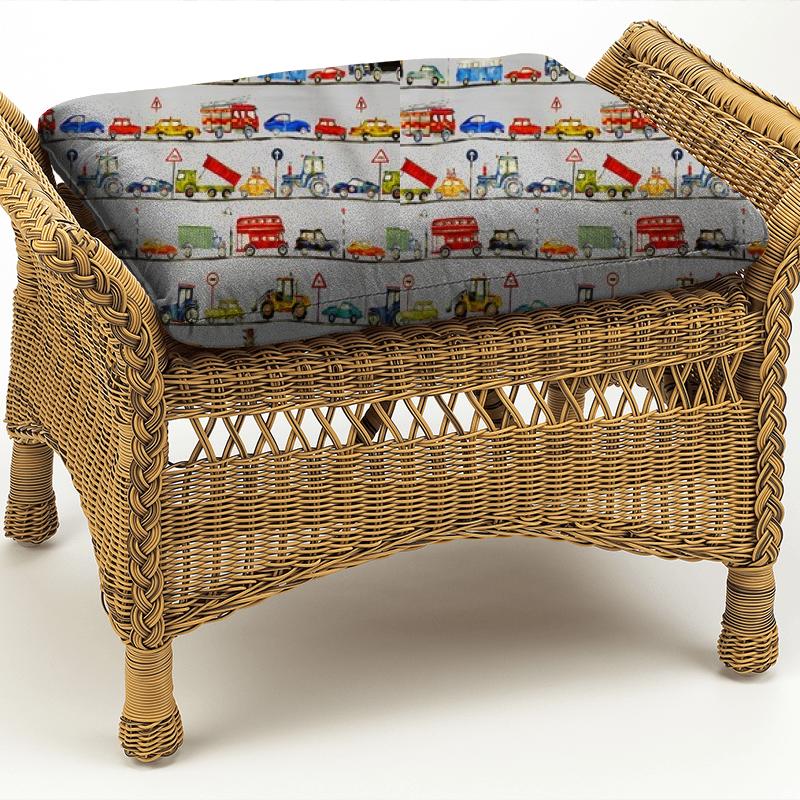 Prestigious Textiles My World On The Road Tarmac Box Cushion