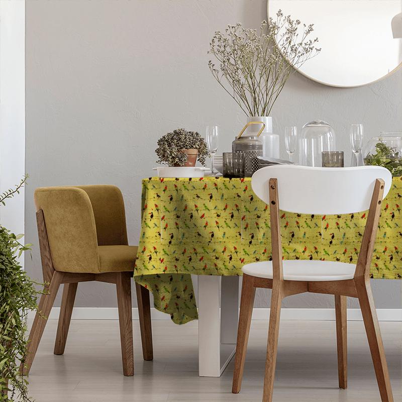Prestigious Textiles My World Toucan Talk Zest Tablecloth