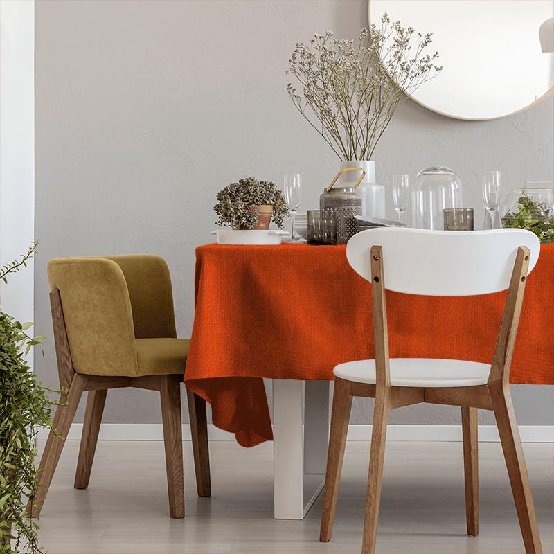 Wemyss Kiloran Kiloran Burnt Orange Tablecloth
