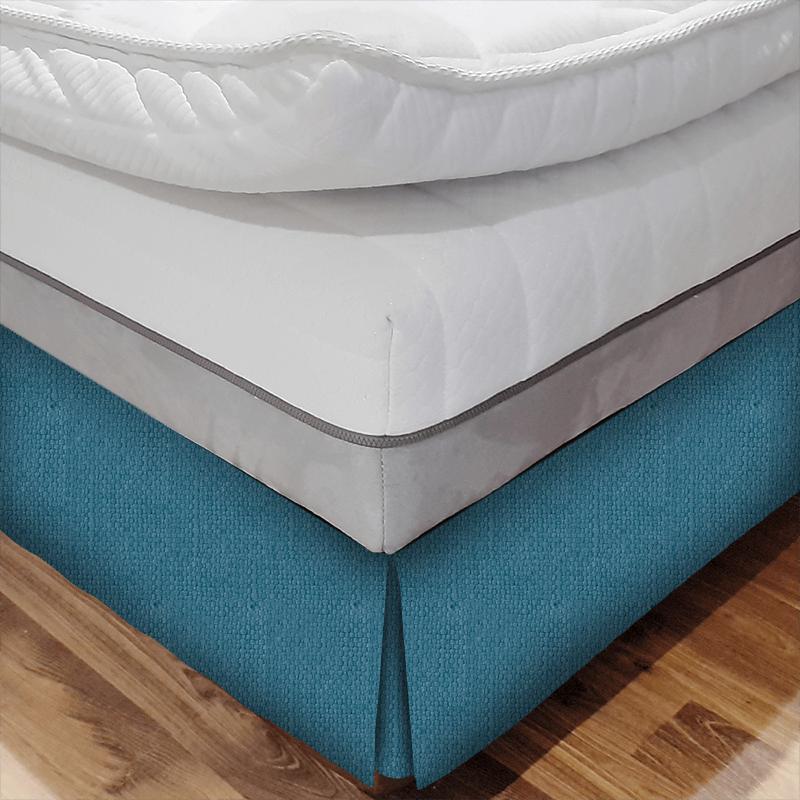 Wemyss Kiloran Kiloran Mineral Blue Bed Base Valance