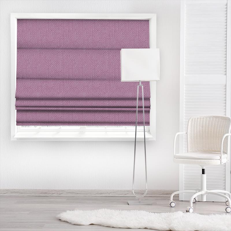 Wemyss Kiloran Kiloran Orchid Haze Made To Measure Roman Blind