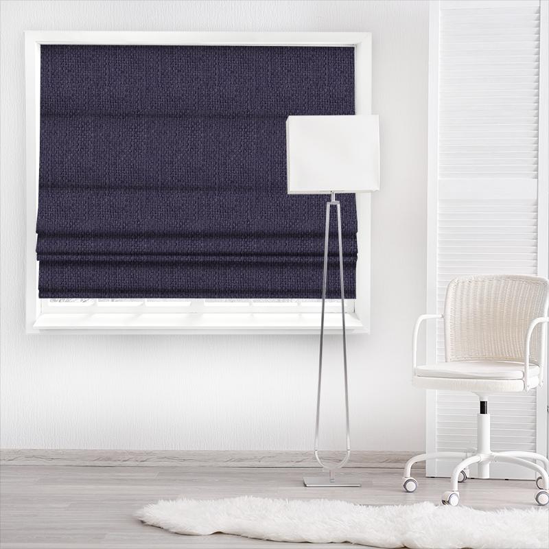 Wemyss Kiloran Kiloran Wineberry Made To Measure Roman Blind