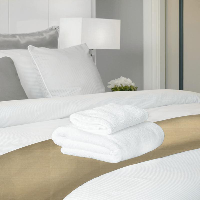 Komodo Silk Almond Bed Runner Wemyss Komodo Silk Komodo Silk Almond Bed Runner