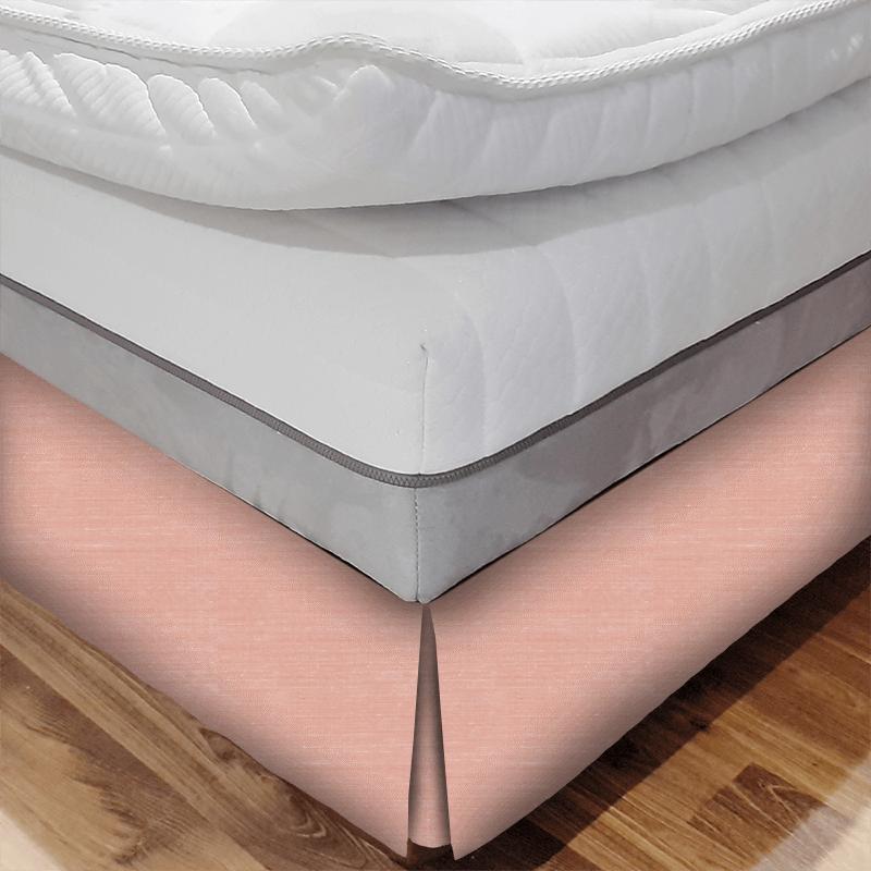 Wemyss Komodo Silk Komodo Silk Blush Bed Base Valance