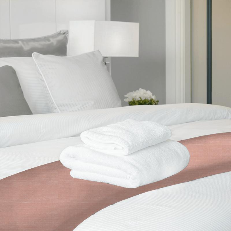 Wemyss Komodo Silk Komodo Silk Blush Bed Runner