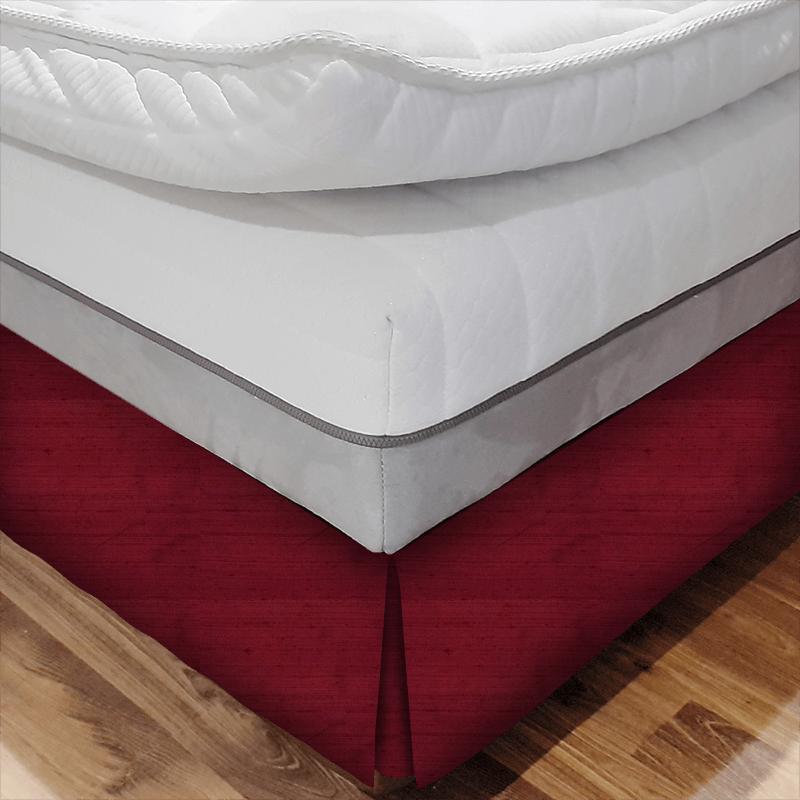 Komodo Silk Cardinal Bed Base Valance Wemyss Komodo Silk Komodo Silk Cardinal Bed Base Valance