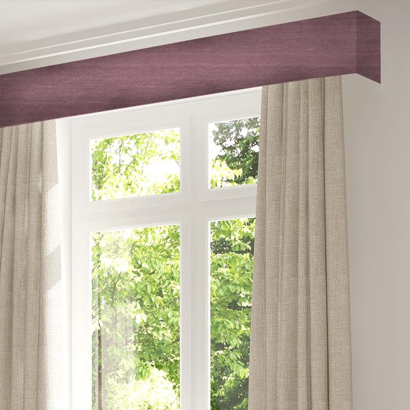 Wemyss Komodo Silk Komodo Silk Dusk Pelmet