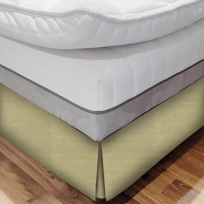 Wemyss Komodo Silk Komodo Silk Pistachio Bed Base Valance