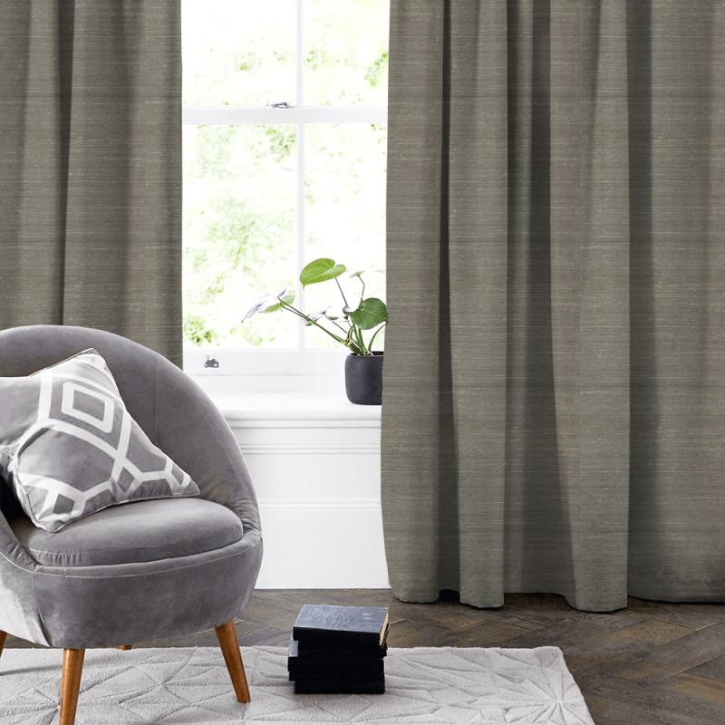 Wemyss Komodo Silk Komodo Silk Platinum Made To Measure Curtain