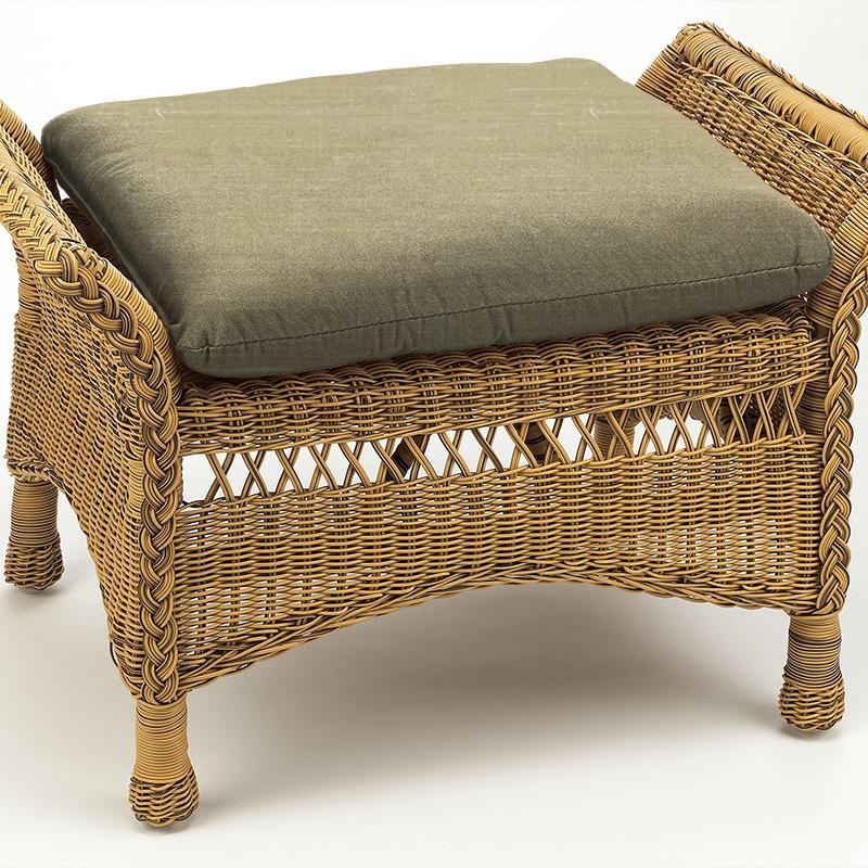 Wemyss Komodo Silk Komodo Silk Wheat Box Cushion