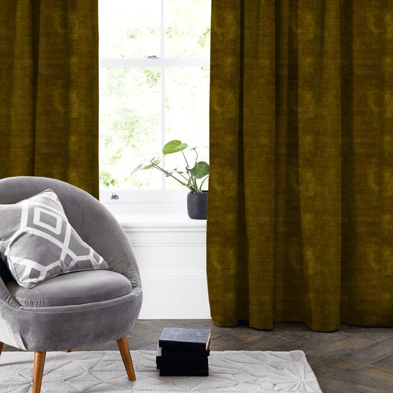 Wemyss Luxor Luxor Harvest Gold Made To Measure Curtain