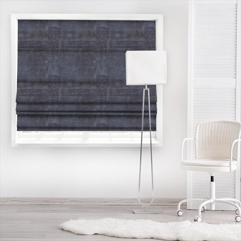 Wemyss Luxor Luxor Silver Ash Made To Measure Roman Blind