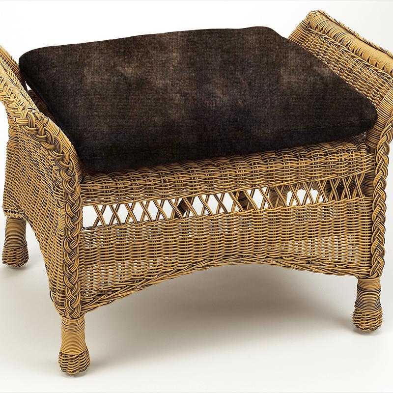 Wemyss Luxor Luxor Teak Box Cushion