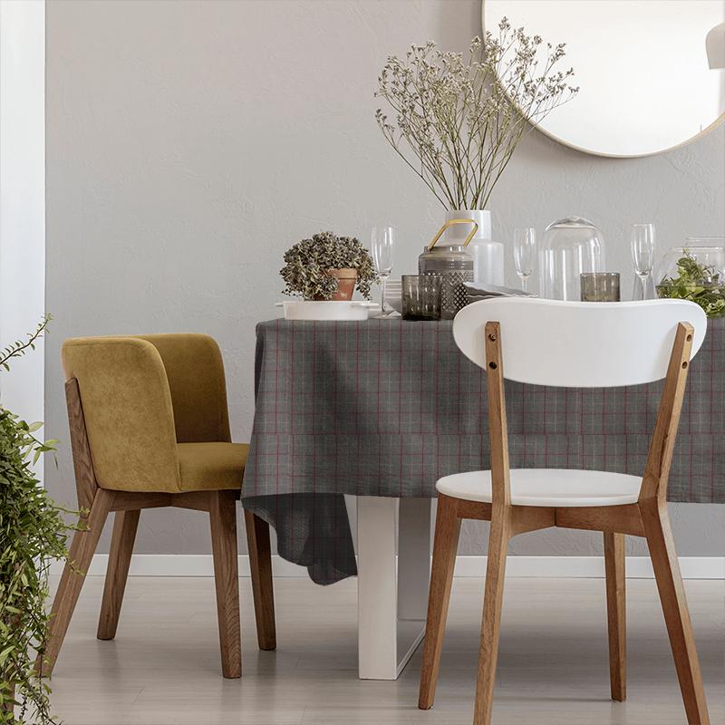Porter & Stone Timor Bamburgh Cherry Tablecloth
