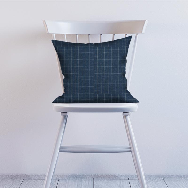 Porter & Stone Timor Bamburgh Midnight Cushion