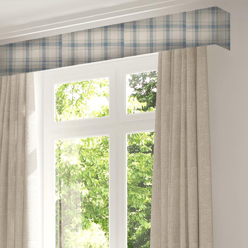 Fryetts Reno Dovedale Duckegg Pelmet