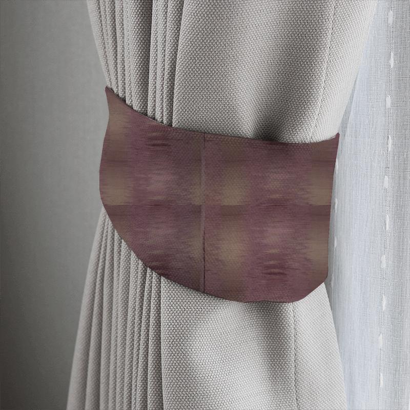 Fryetts Reno Shimmer Aubergine Tieback