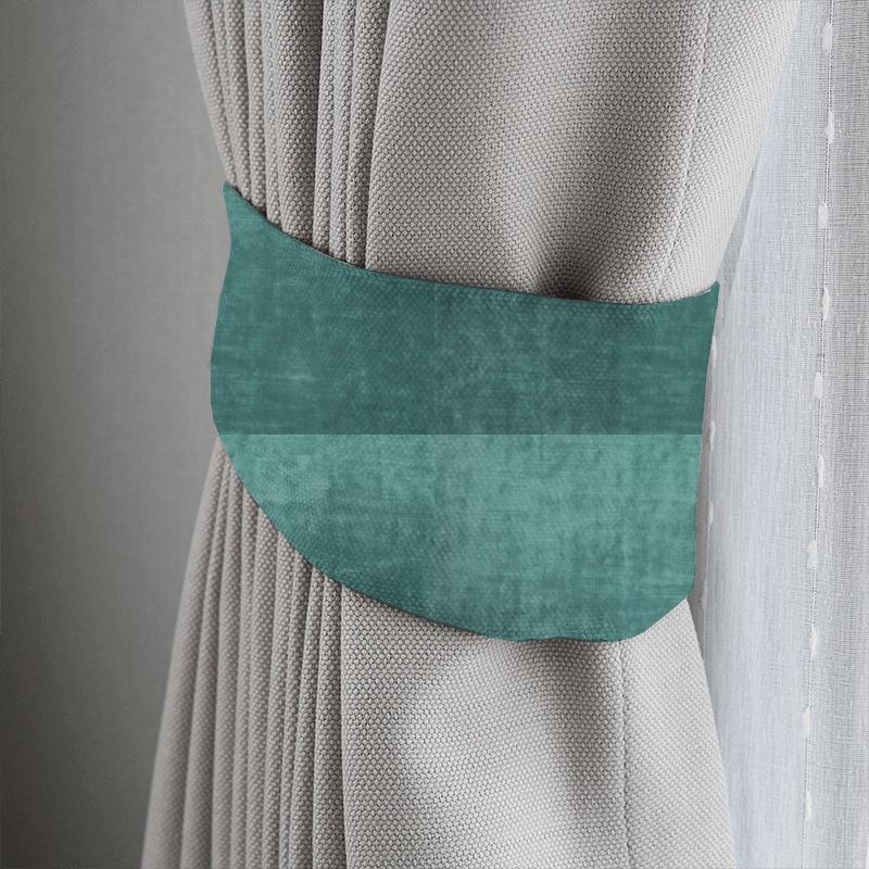 Clarke and Clarke Allure Allure Aqua Tieback