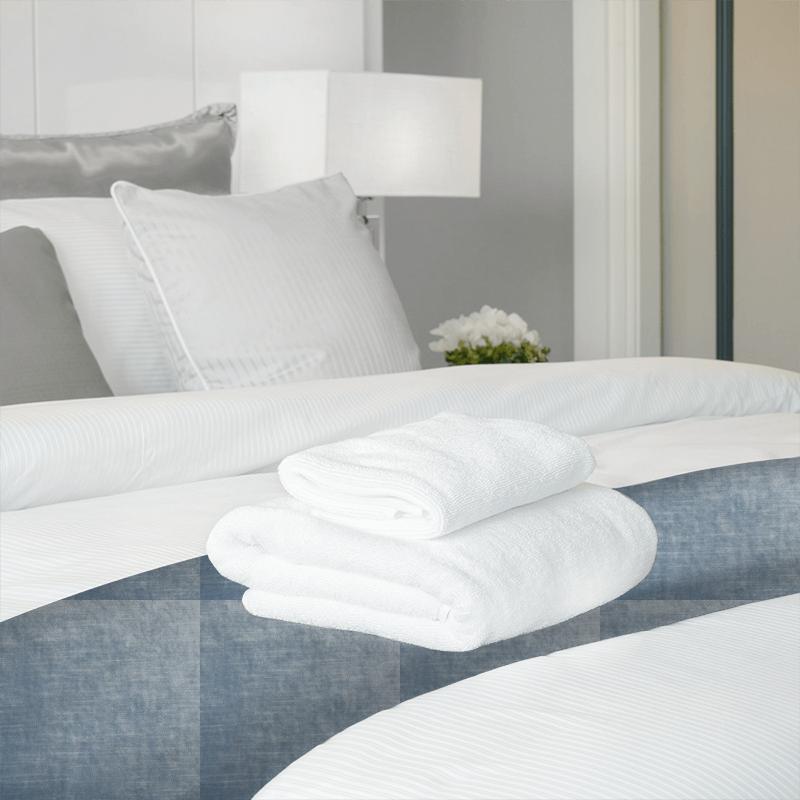 Clarke and Clarke Allure Allure Sky Bed Runner