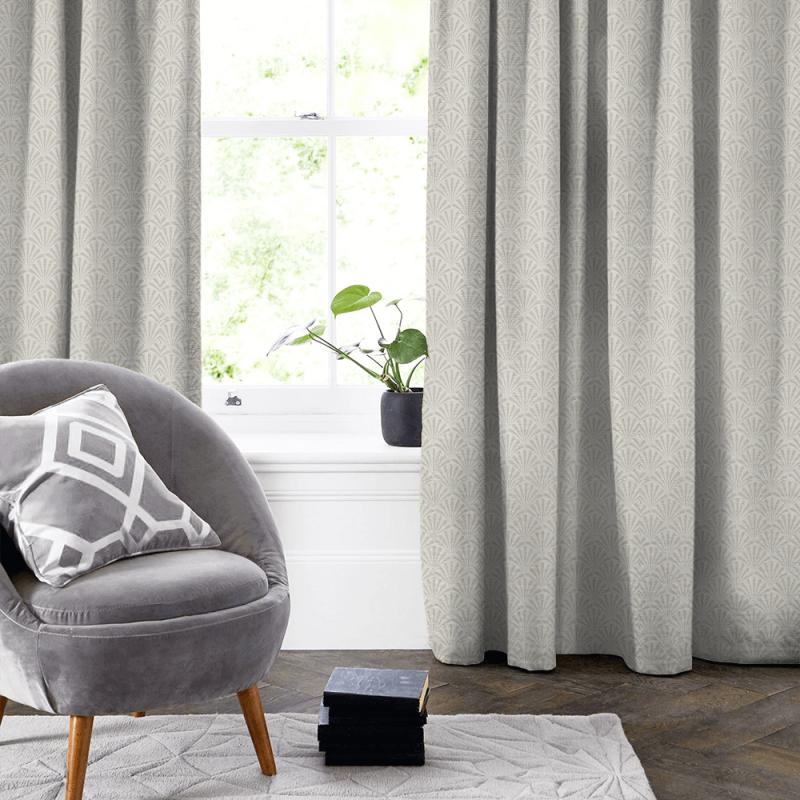 Clarke and Clarke Lusso Chrysler Pebble Made To Measure Curtain