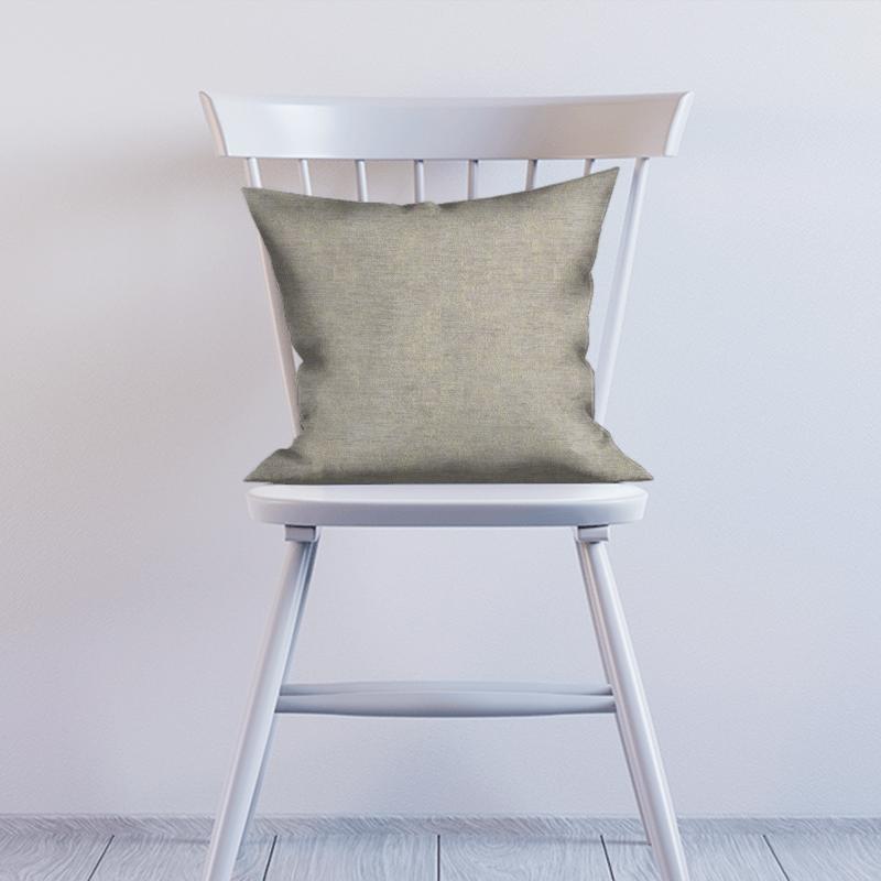 Clarke and Clarke Lusso Shimmer Gold Cushion