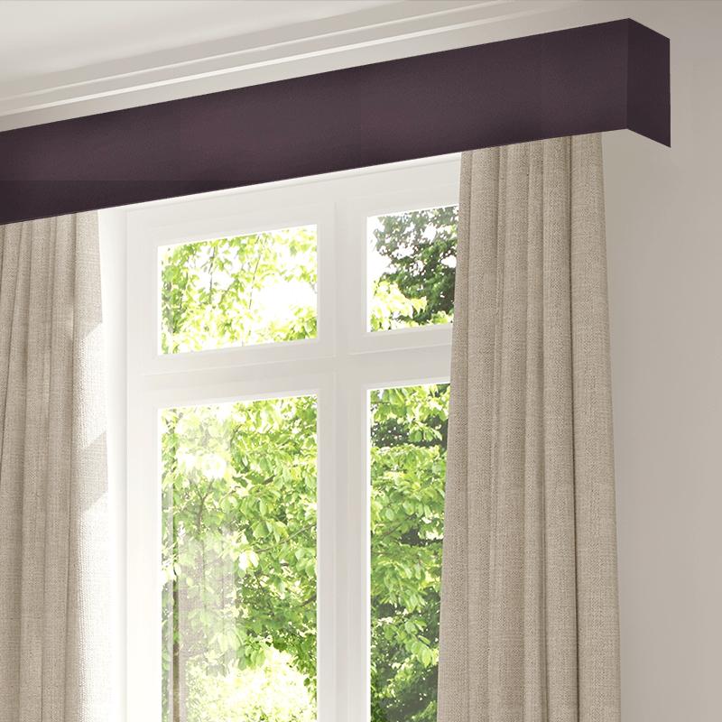 Clarke and Clarke Spectrum Spectrum Damson Pelmet