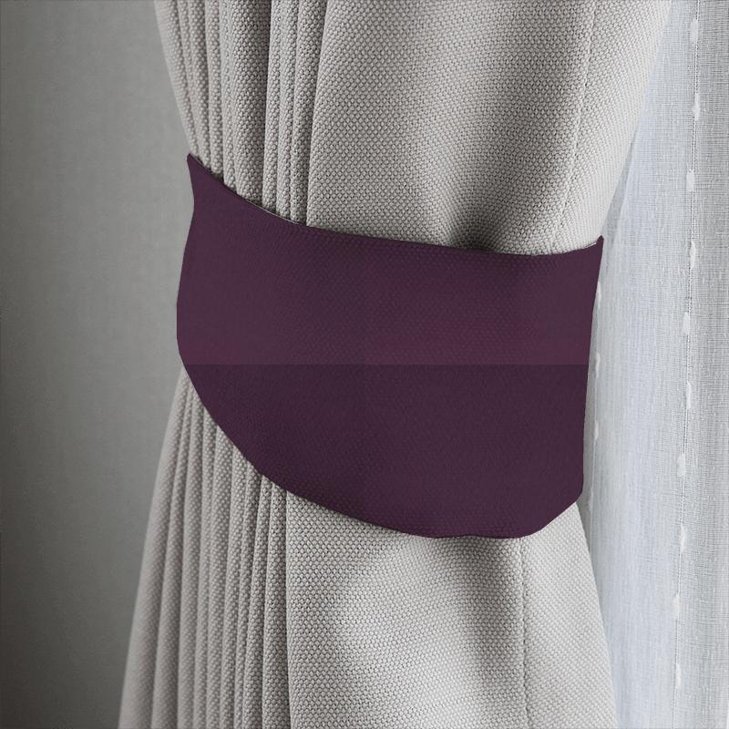 Clarke and Clarke Spectrum Spectrum Grape Tieback
