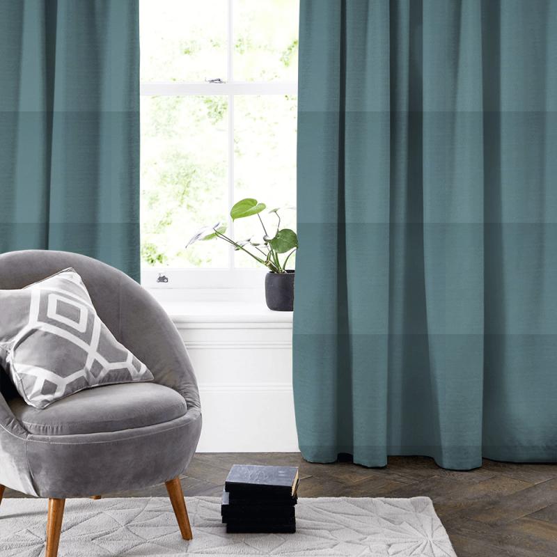 Clarke and Clarke Spectrum Spectrum Kingfisher Made To Measure Curtain