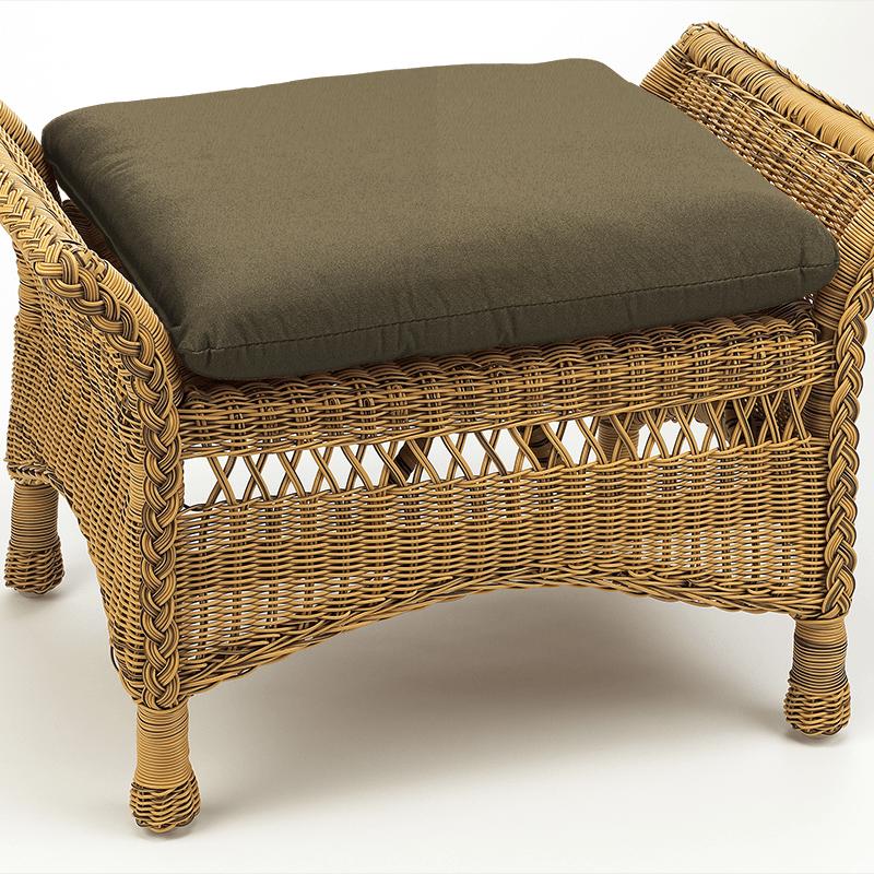 Clarke and Clarke Spectrum Spectrum Pecan Box Cushion