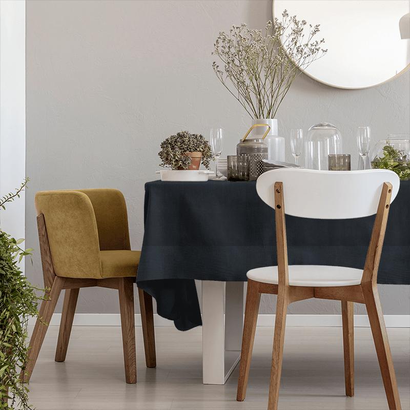 iLiv Forever Spring Canvas Indigo Tablecloth