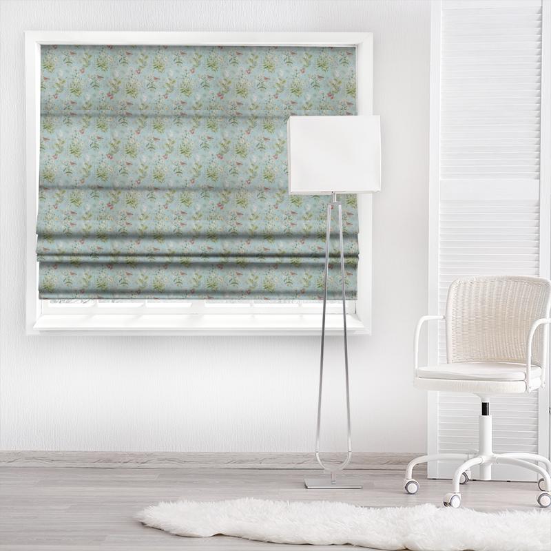 Forever Spring Eau De Nil Made To Measure Roman Blind iLiv Forever Spring Forever Spring Eau De Nil Made To Measure Roman Blind