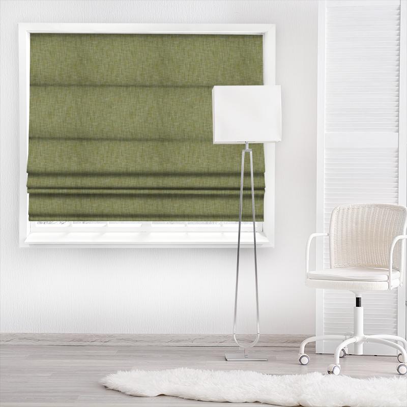 Saxon Moss Made To Measure Roman Blind iLiv Plains Book 6 Saxon Moss Made To Measure Roman Blind