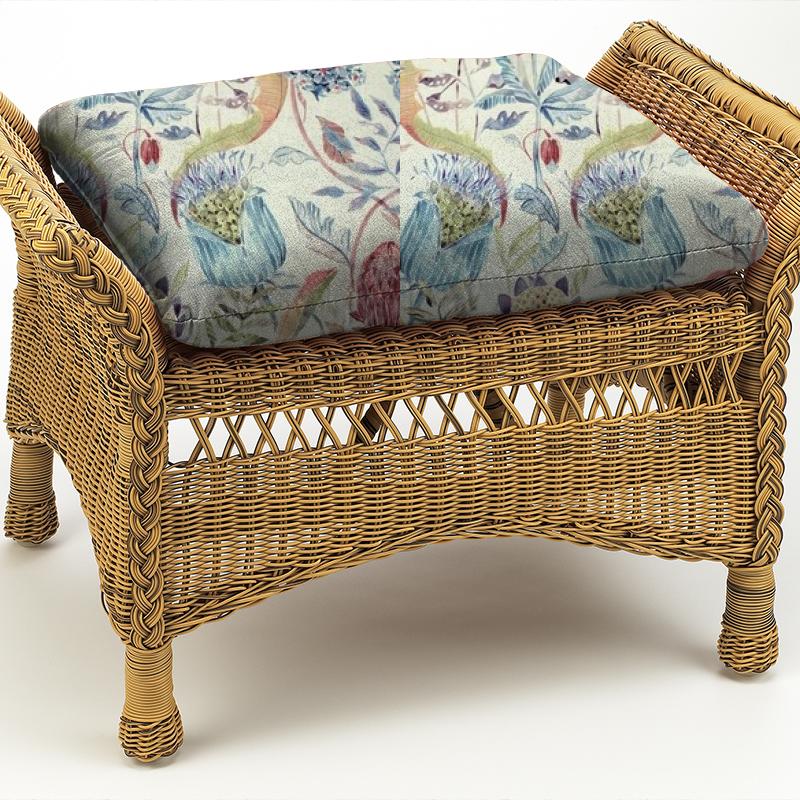 Colscott Pomegranate Box Cushion Voyage Decoration Tiverton Colscott Pomegranate Box Cushion