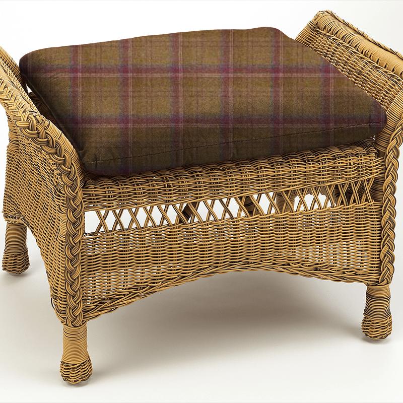 Abraham Moon Heritage Heritage Berry Box Cushion