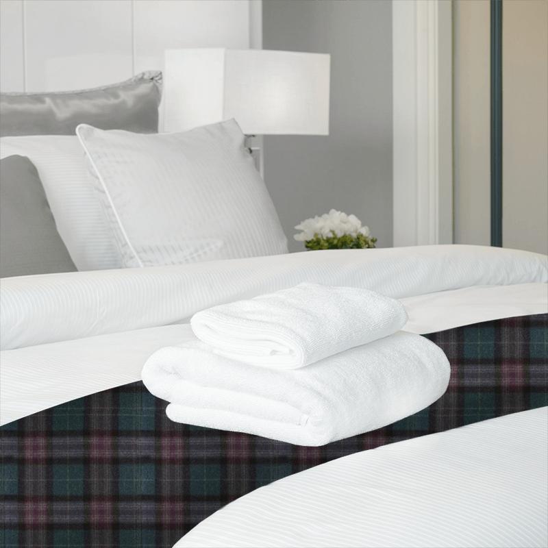 Abraham Moon Elemental Threshfield Jade Bed Runner