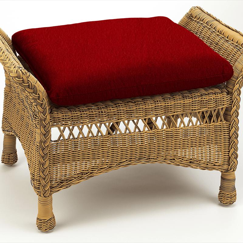 Abraham Moon Melton Wools Spectrum Fleet Box Cushion