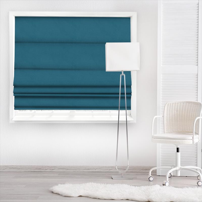 Studio G Alora Alora Peacock Made To Measure Roman Blind