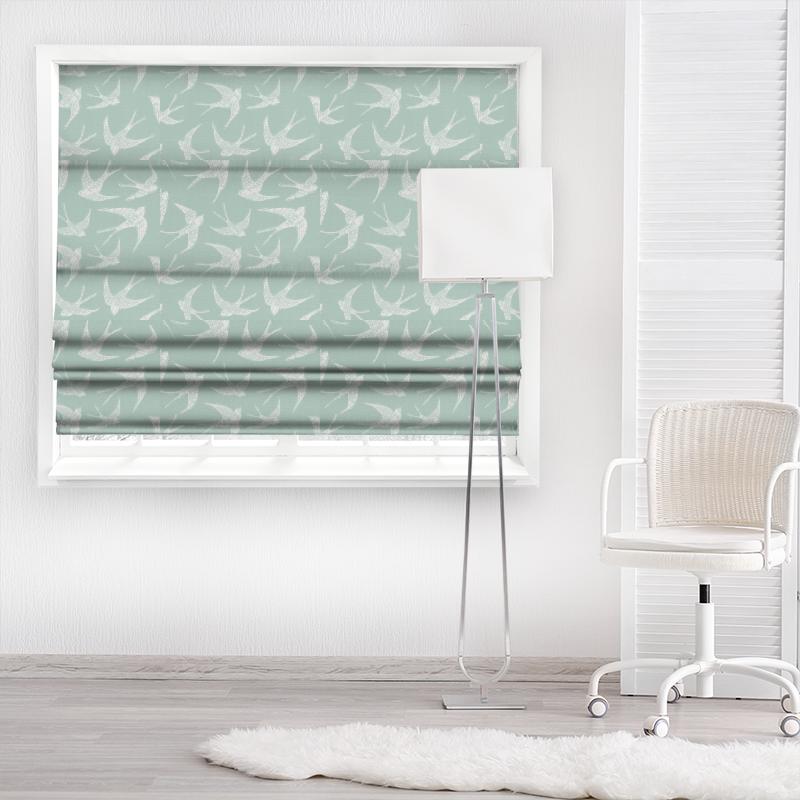 Studio G Land & Sea Fly Away Mineral Made To Measure Roman Blind