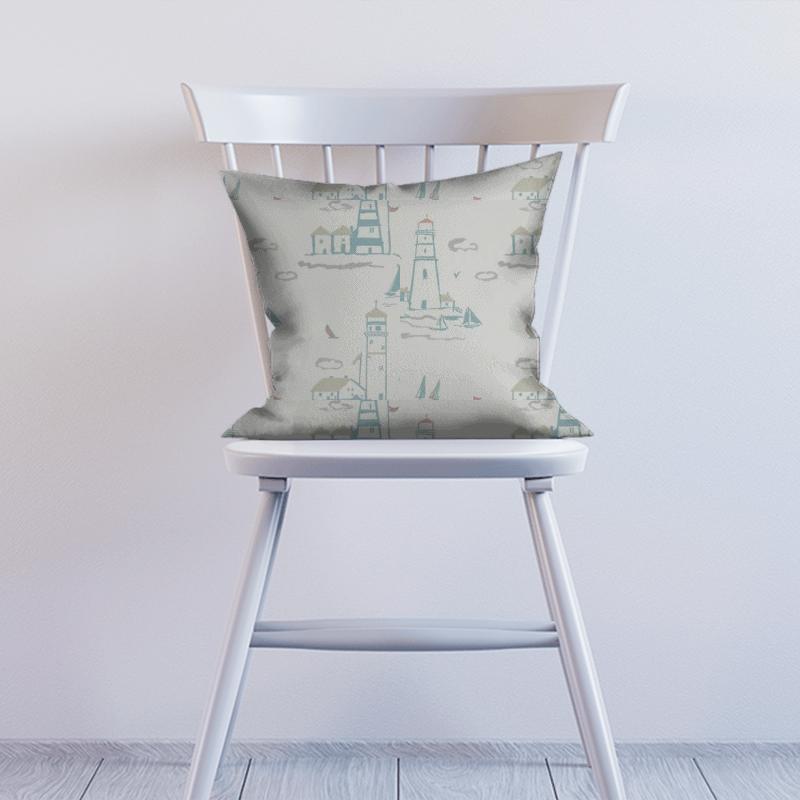 Studio G Land & Sea Lowestoft Pastel Cushion