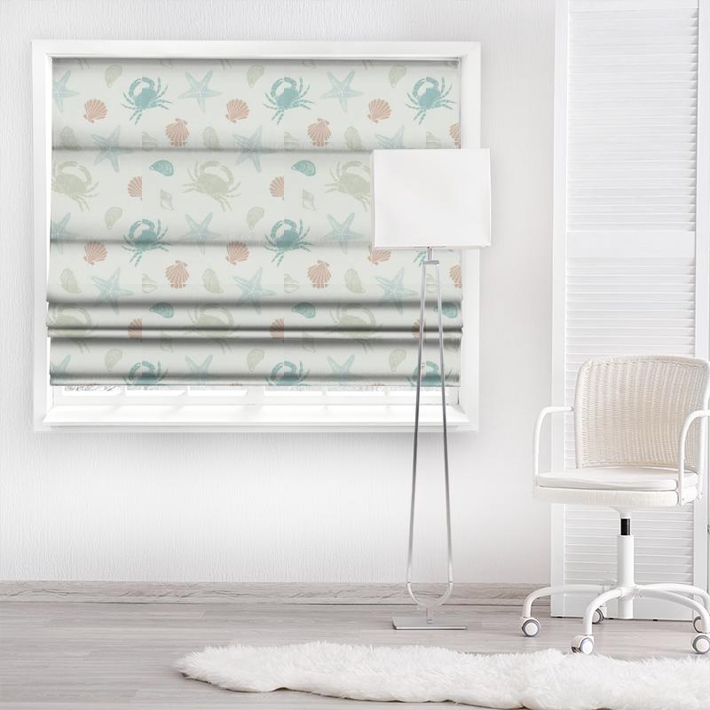 Studio G Land & Sea Offshore Pastel Made To Measure Roman Blind