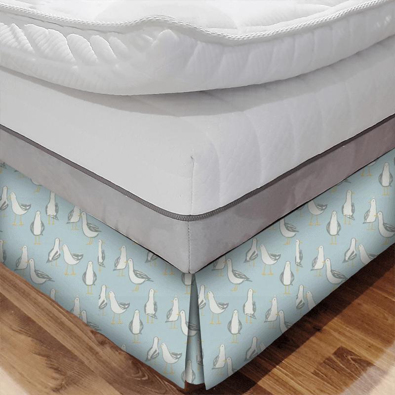 Laridae Duckegg Bed Base Valance Studio G Land & Sea Laridae Duckegg Bed Base Valance