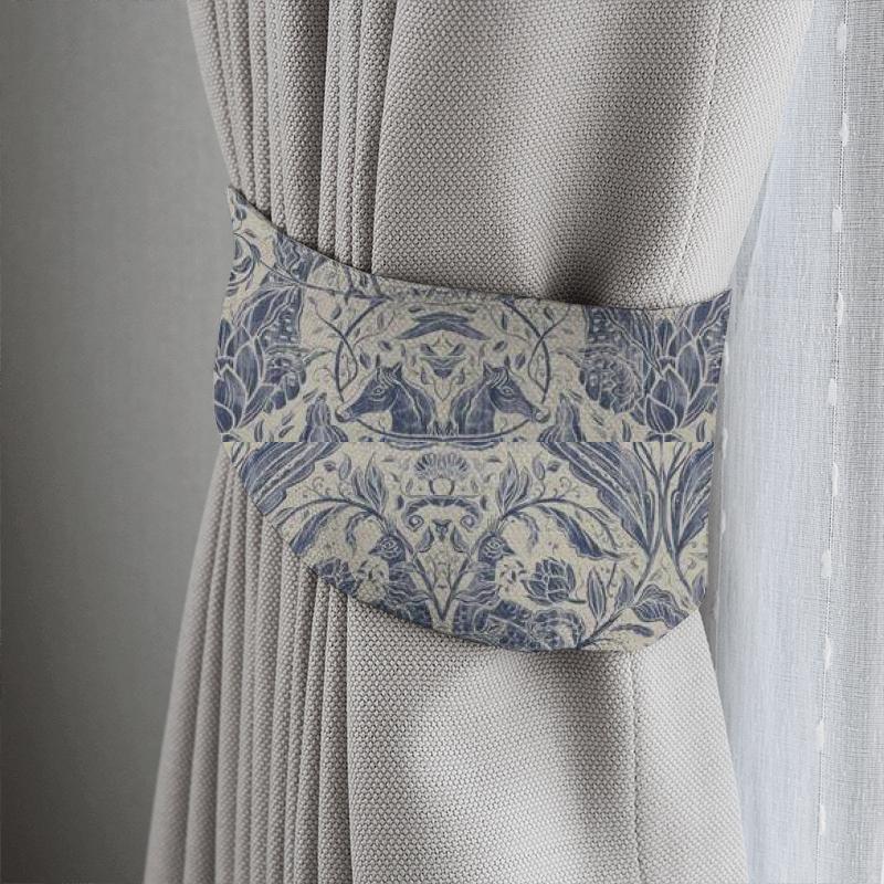 Studio G Country Garden Forest Trail Ink Tieback