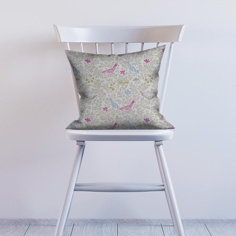 Bird Song Summer Cushion Studio G Land & Sea Bird Song Summer Cushion