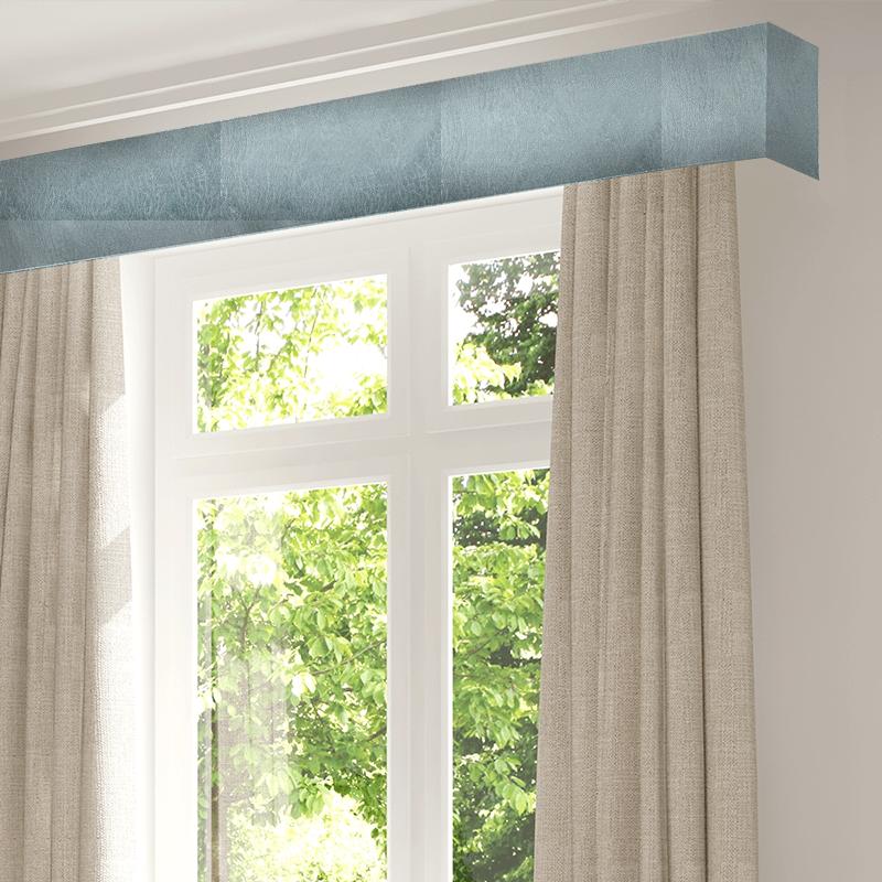 Prestigious Textiles Phoenix Hamlet Glacier Pelmet