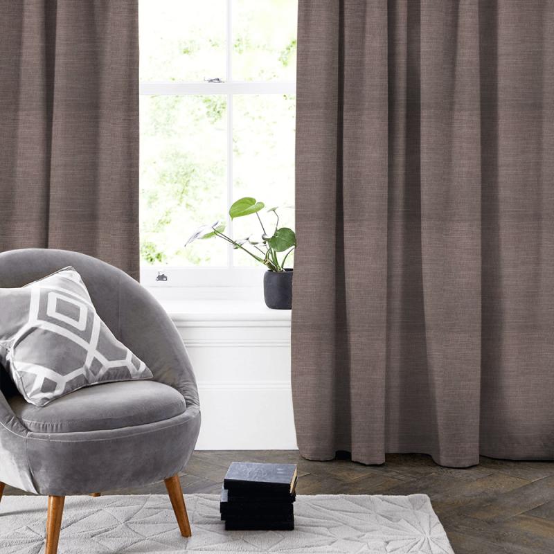 Clarke and Clarke Albany & Moray Moray Mocha Made To Measure Curtain