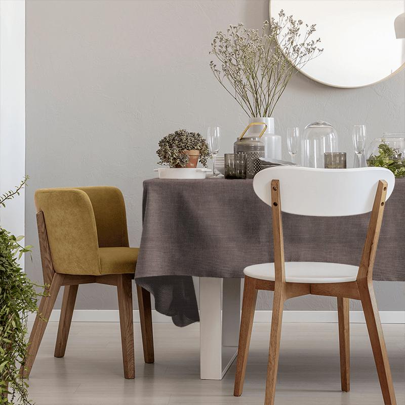 Clarke and Clarke Albany & Moray Moray Mocha Tablecloth